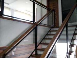 Glass Stair Railing Details