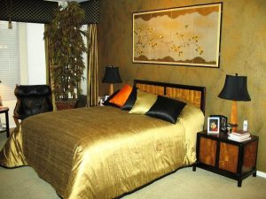 Gold Bedroom Set