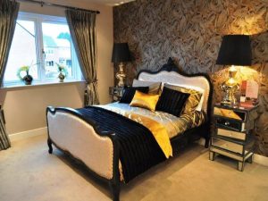 Gold Bedroom Wall Decor