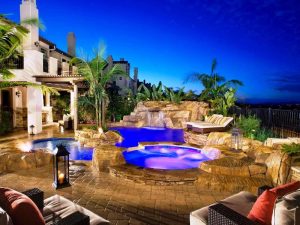 Luxury Above Ground Pool Landscaping