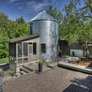 Building A Grain Silo House
