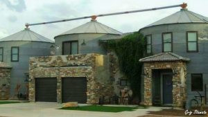 Converted Grain Silo House