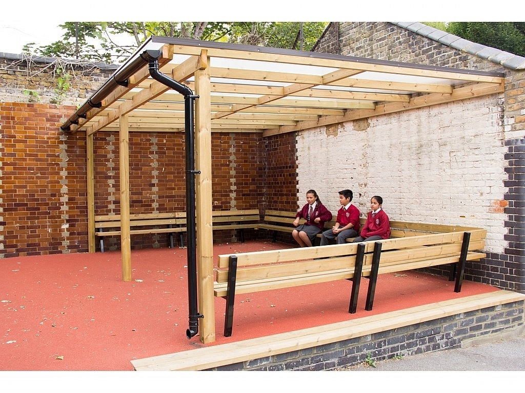 Lean To Pergola With Roof