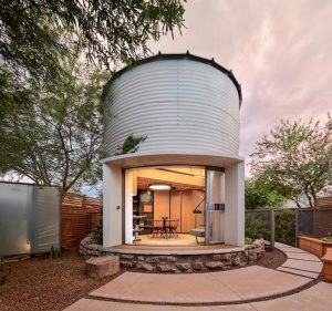 Modern Grain Silo Tiny House