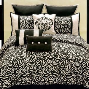 Simple Art Black And White Bedding