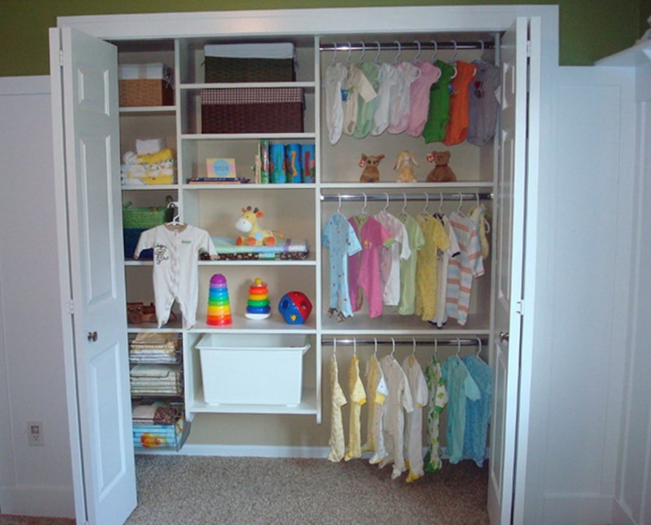 Cute Baby Clothes Closet Organizer — Randolph Indoor and Outdoor Design