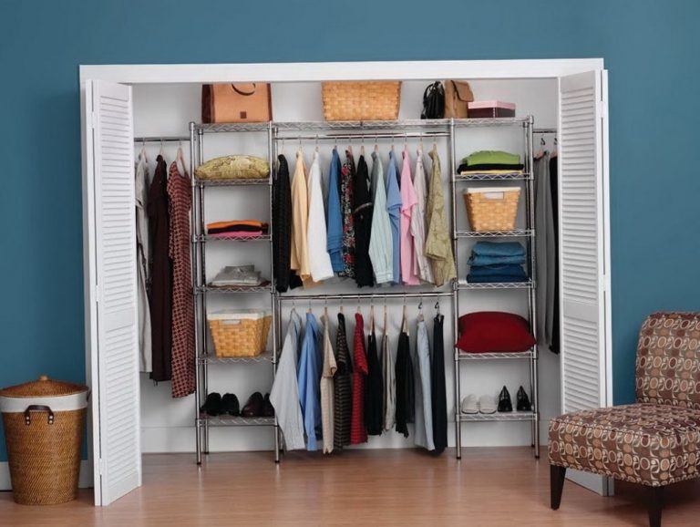 Closet Clothes Organizer Simple Design — Randolph Indoor and Outdoor Design