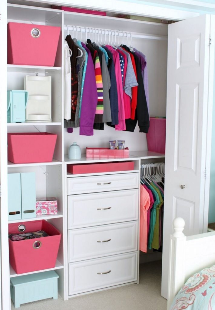 Closet Dresser Organizer with Bifold Doors — Randolph Indoor and