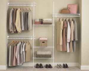 Closet Organizer Wire Combination
