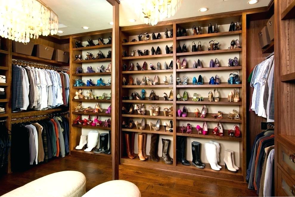 Closet Shelf Shoe Organizer Large