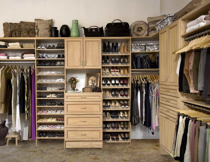 Closet Shelf Shoe Organizer Wood
