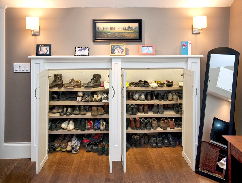 Closet Shoe Storage Door