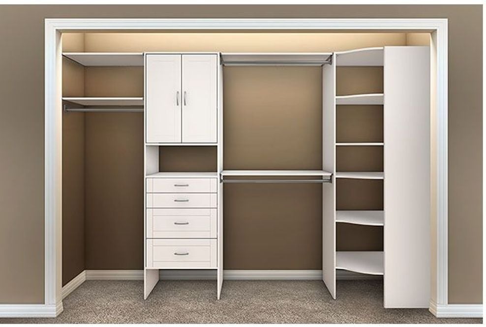 Closet Storage Shelves Unit — Randolph Indoor and Outdoor Design