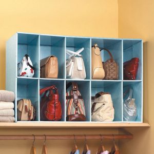 Great Purse Closet Organizer