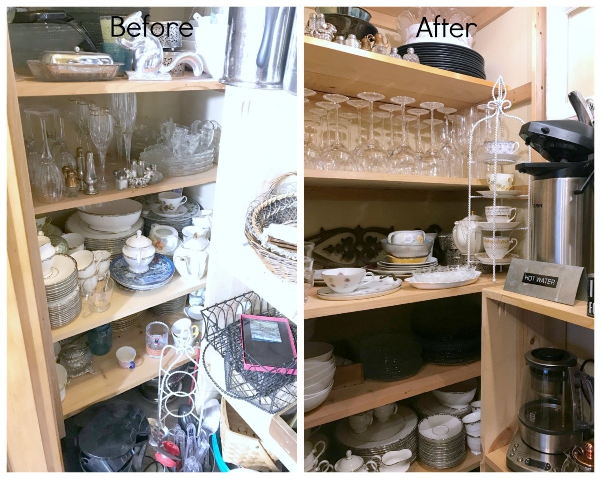Kitchen Storage Closet Organization