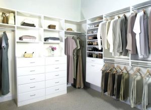 Large White Closet Organizer