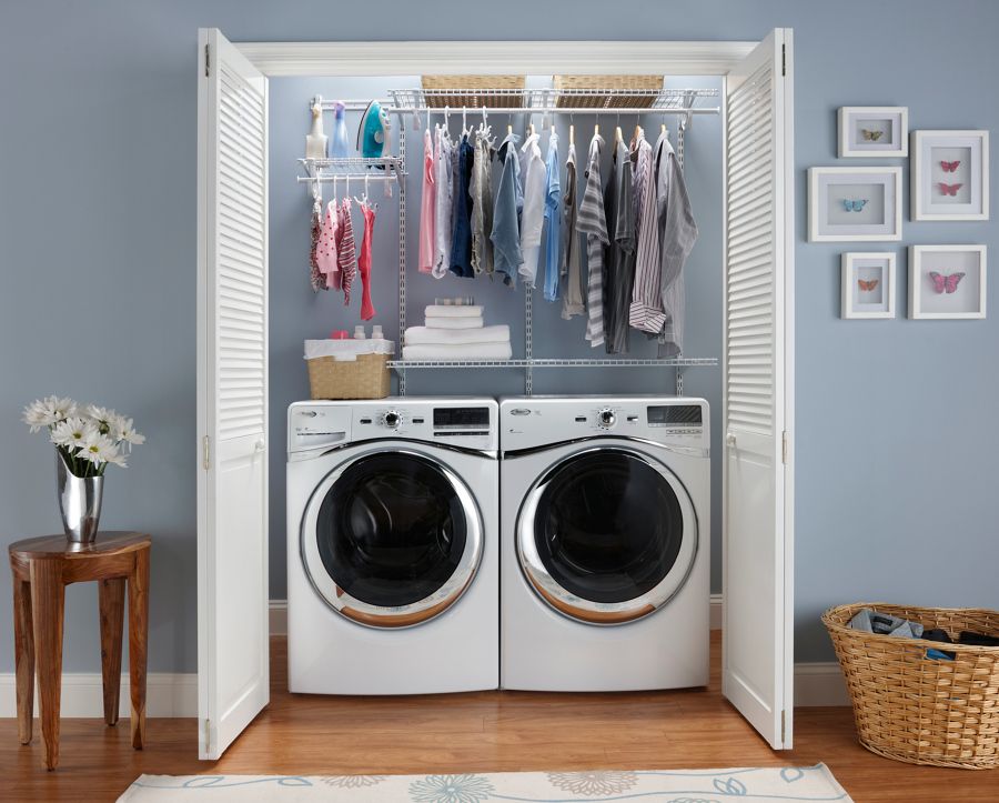 Laundry Closet Organizer Design Ideas