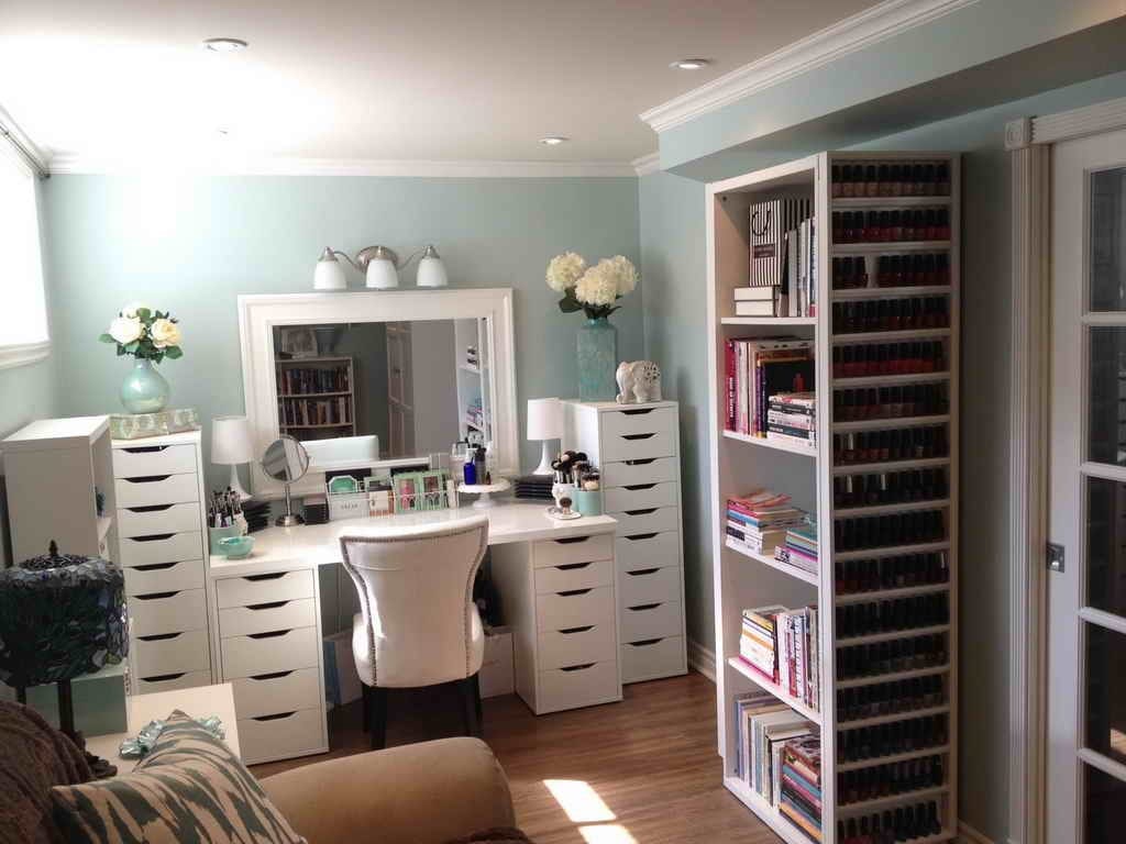 Makeup Closet Organizer Design — Randolph Indoor and Outdoor Design