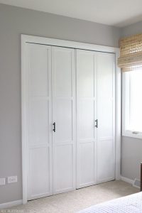 Paint Louvered Bifold Closet Doors