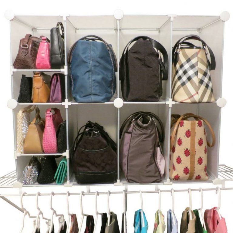 Closet Handbag Organizer Types — Randolph Indoor and Outdoor Design Two