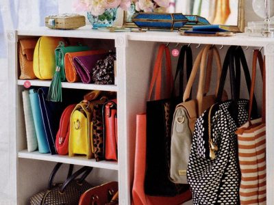 Simple Closet Handbag Organizer