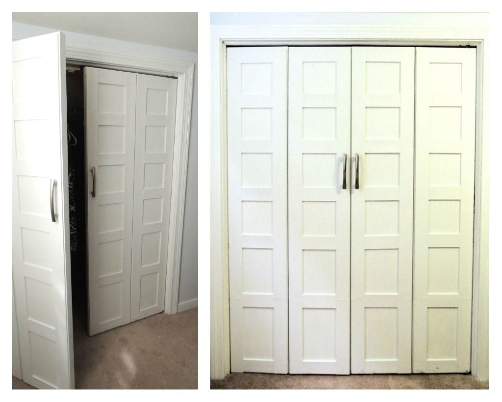 Tri Fold Closet Doors Paint