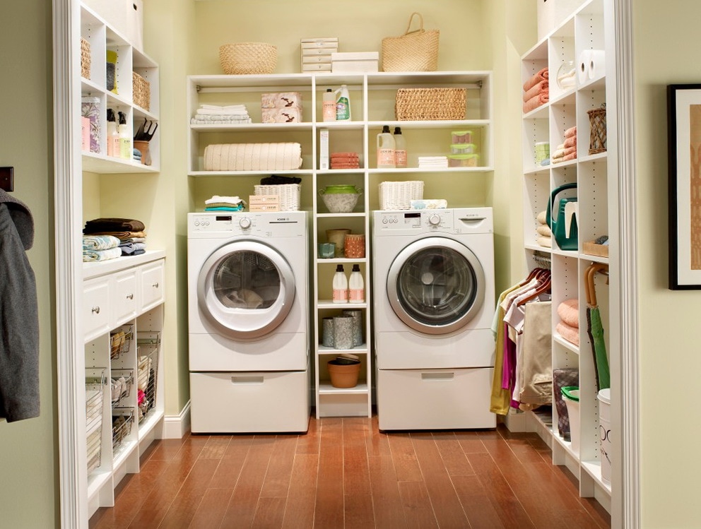 Utility Closet Storage Organized — Randolph Indoor and Outdoor Design