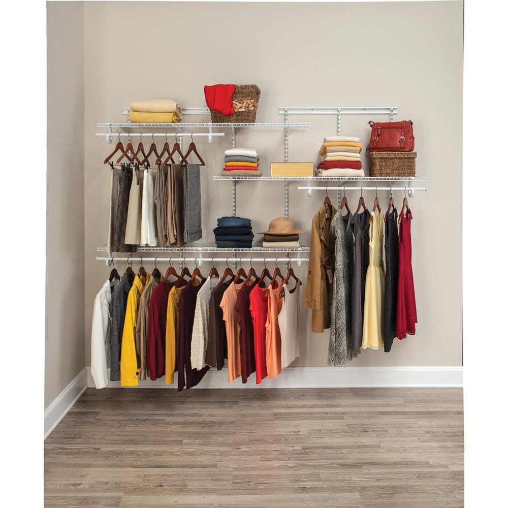 Wall Wire Closet Organizer With Drawers