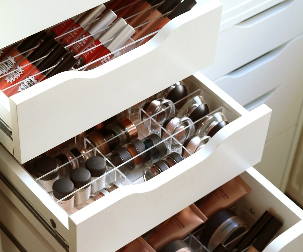 Makeup Closet Organizer Design — Randolph Indoor and Outdoor Design