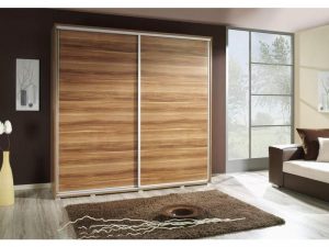 Wood 3 Panel Sliding Closet Doors