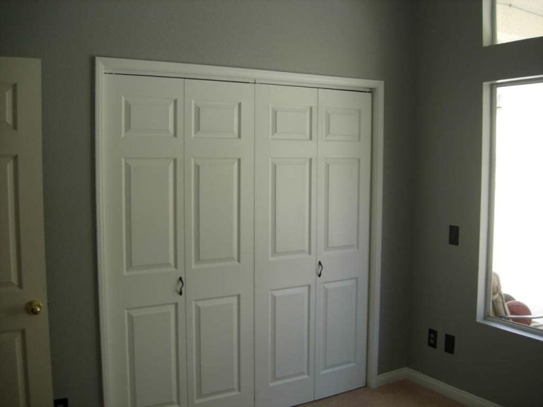 Wood Louvered Bifold Closet Doors — Randolph Indoor and Outdoor Design