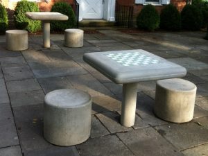 Cement Picnic Tables Round