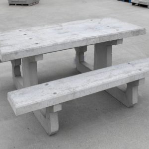 Concrete Park Picnic Tables