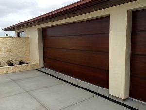 Contemporary Double Garage Doors