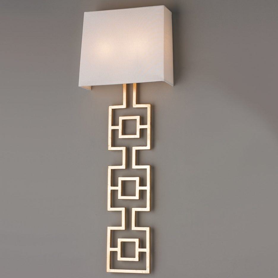 Contemporary Metal Wall Sconce Set — Randolph Indoor and Outdoor Design