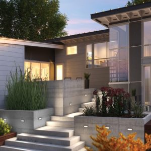 Contemporary Outdoor Lighting Sconces