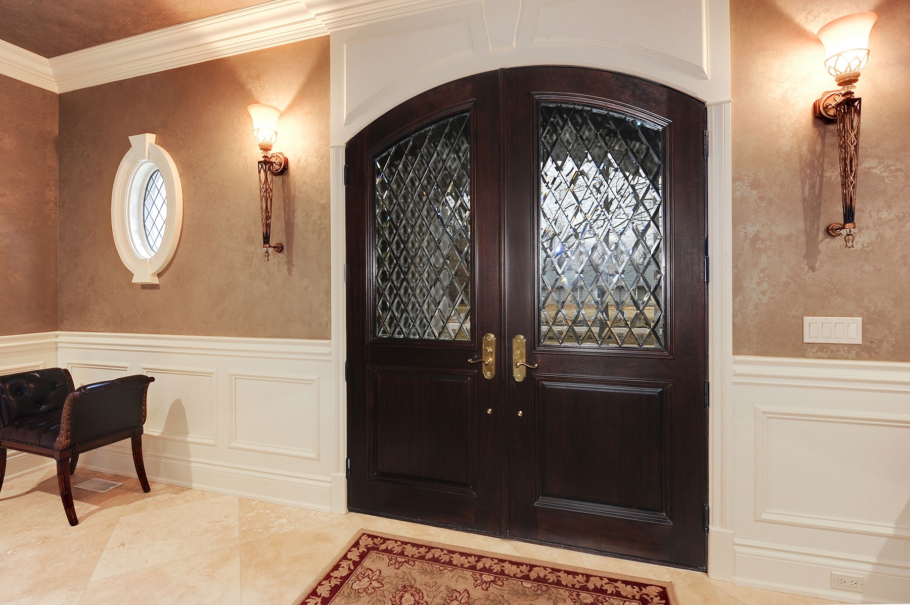 Custom Front Doors With Glass — Randolph Indoor and Outdoor Design