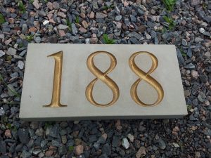 Decorative Ceramic Tile House Numbers