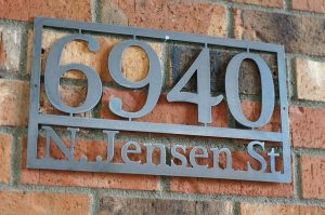 Decorative House Numbers And Letters