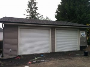 Electric Roll Up Garage Door