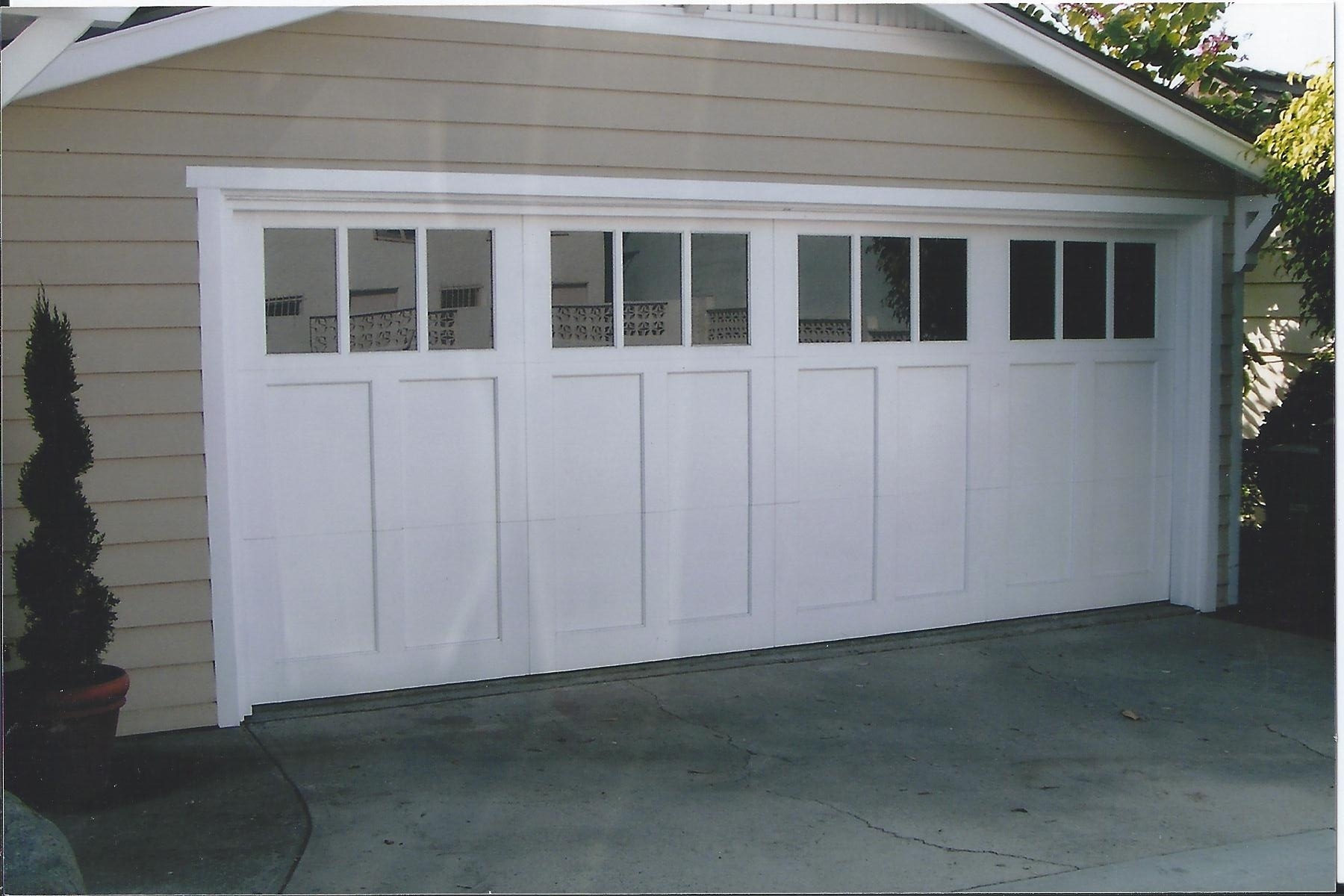 Fiberglass Carriage Garage Doors