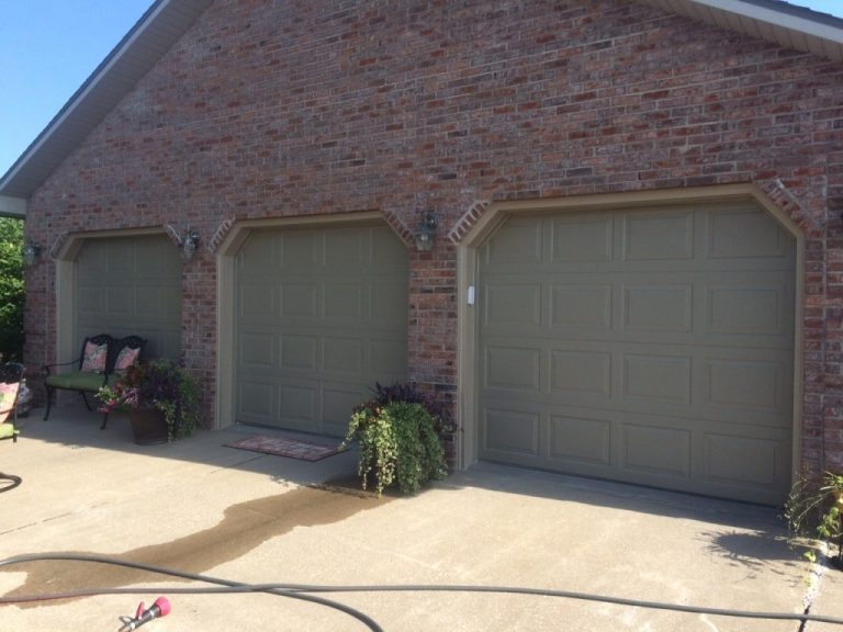 Improvement Painting Garage Door — Randolph Indoor and Outdoor Design