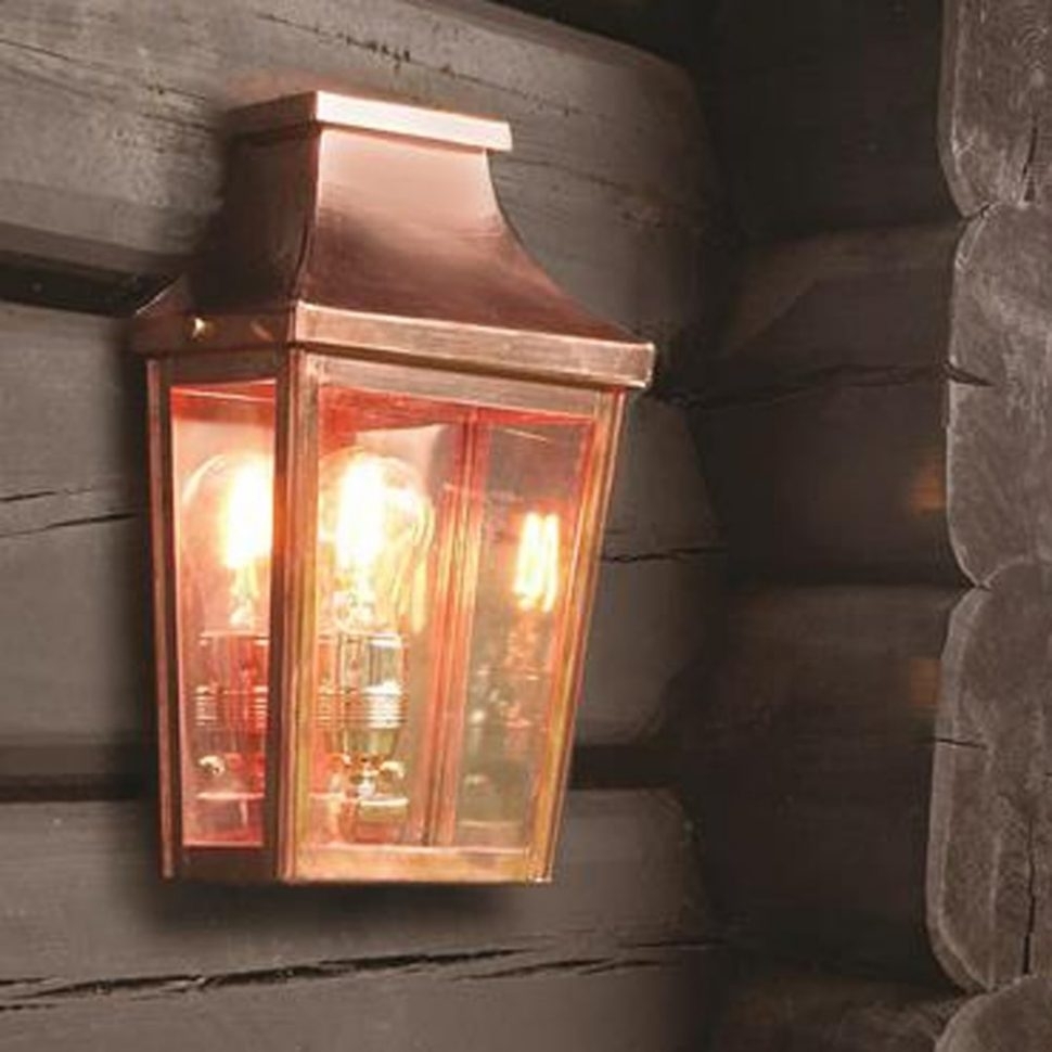 Dazzled Copper Outdoor Lighting — Randolph Indoor and Outdoor Design