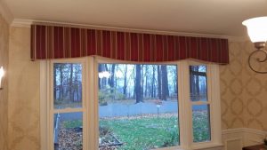 Upholstered Cornice Window Treatments