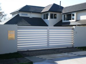 Vinyl Sliding Driveway Gates