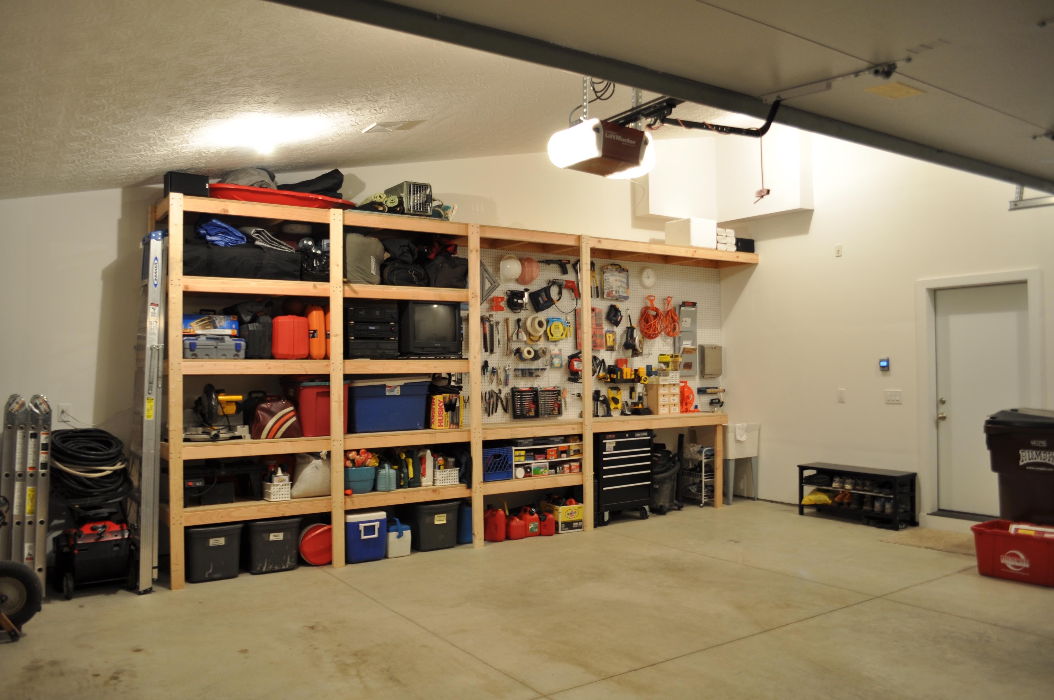 Wall Storage Units Garage