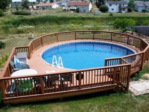 Awesome Above Ground Pool Patio Ideas