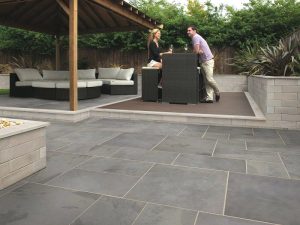 Back Slate Patio Ideas