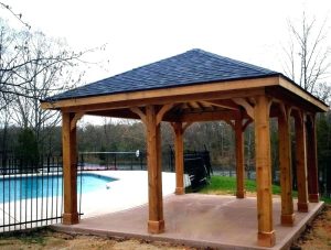 Backyard Free Patio Cover Blueprints