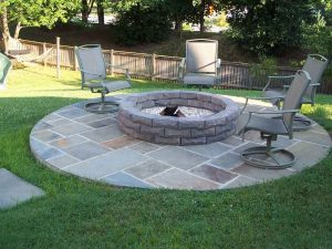 Circle Patio and Firepit Ideas